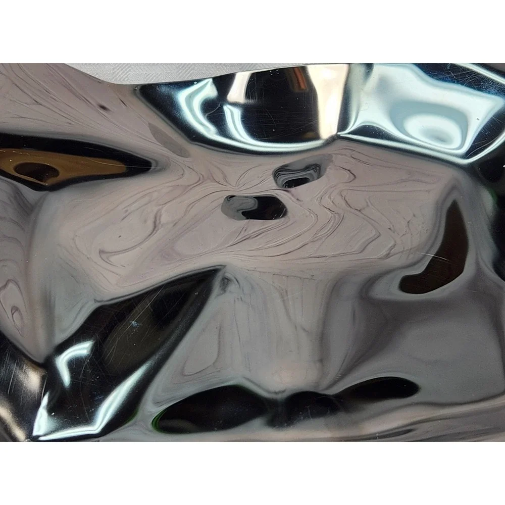 Art Mirror Polished Serving Tray Unbranded Design Inspired by Jensen & Panton